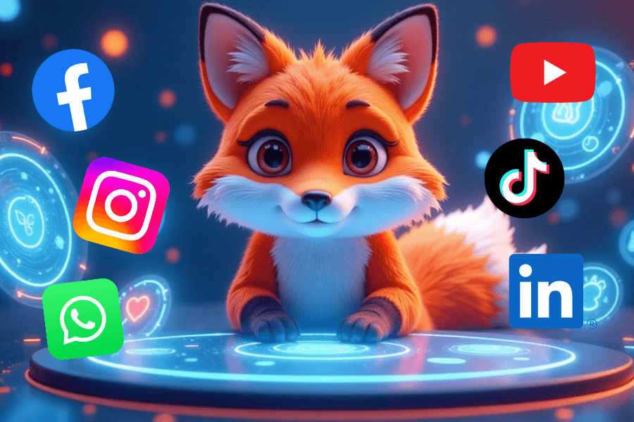 réseaux sociaux les plus utilisés- Hello Fox Communication Digitale